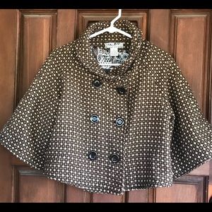 Steve Madden tweed swing coat.  Size Medium.